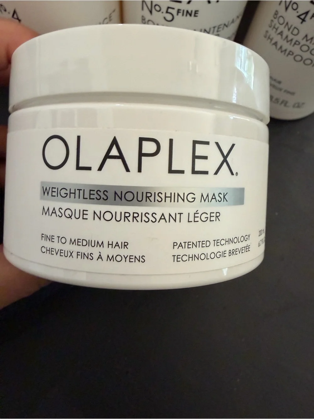 OLAPLEX White Weightless Nourishing Mask for Fine to Medium Hair